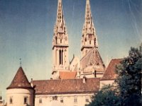 Katedrala 1950-ih godina, pogled iz Branjugove